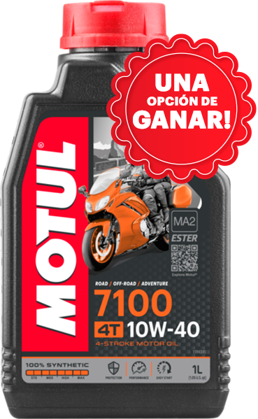 ACEITE MOTUL 7100 10w40 TIENES 1 OPCIÓN DE GANAR!