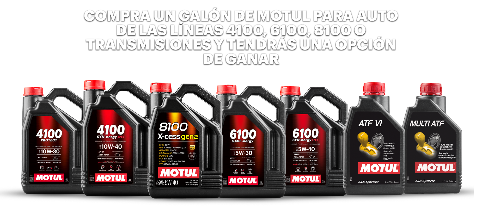 COMPRA UN GALÓN DE MOTUL Y TENDRÁS UNA OPCIÓN DE GANAR!