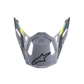 Visor S-M8 Contact Plateado Mate