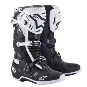 Botas Tech 10 Blanco/Negro