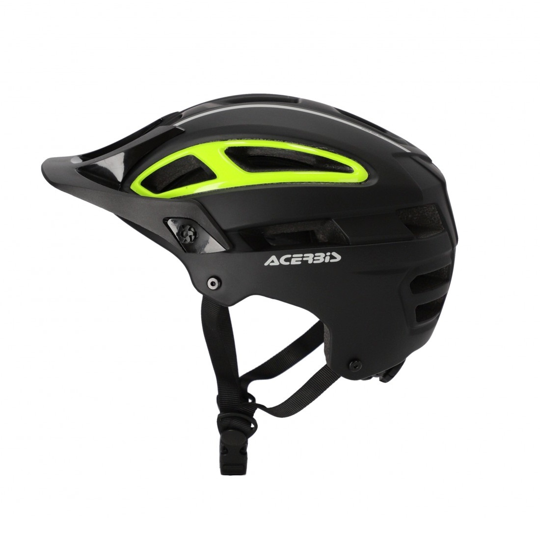 Casco MTB Doublep NEGRO/AMARILLO FLUOR