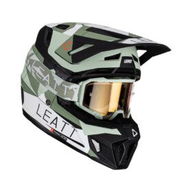 Casco Moto 7.5 + Goggles Velocity