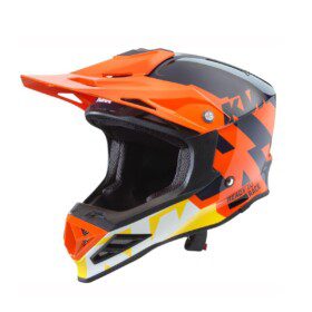 Casco Niño Dynamic FX Naranja