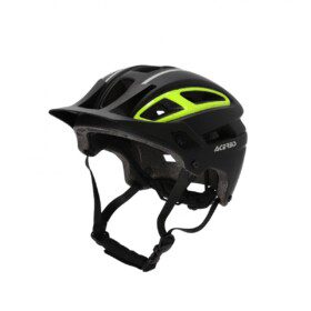 Casco MTB Doublep NEGRO/AMARILLO FLUOR