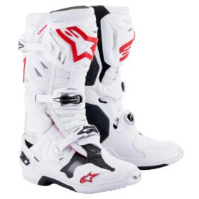 Botas Tech 10 Supervented Blanco/Rojo