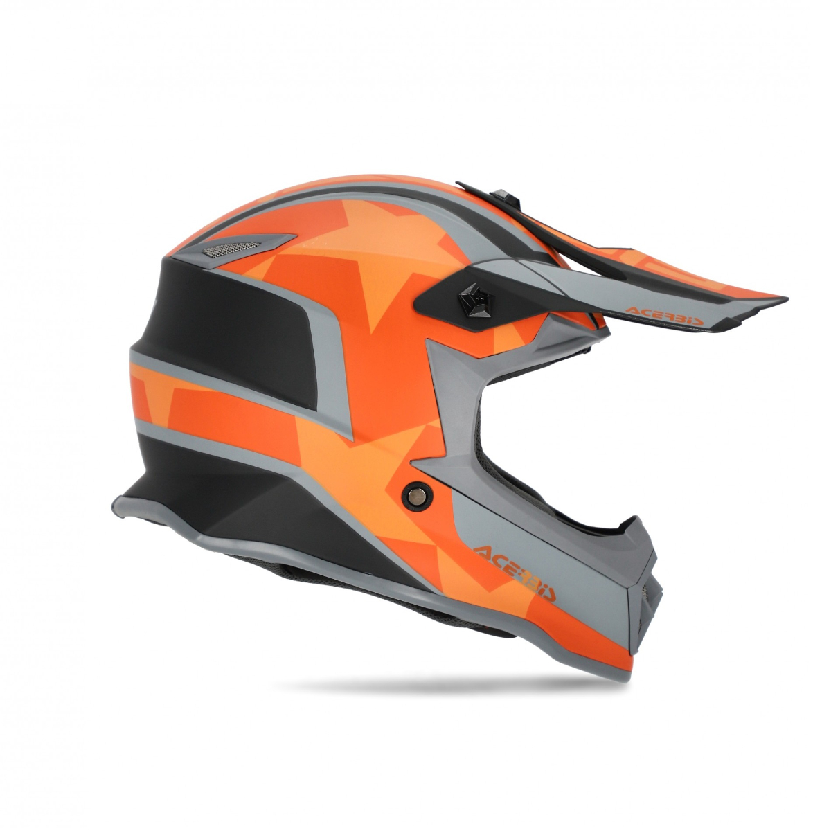 Casco Niño Steel Naranja