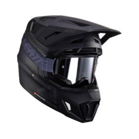 Casco Moto 7.5 + Goggles Velocity Negro