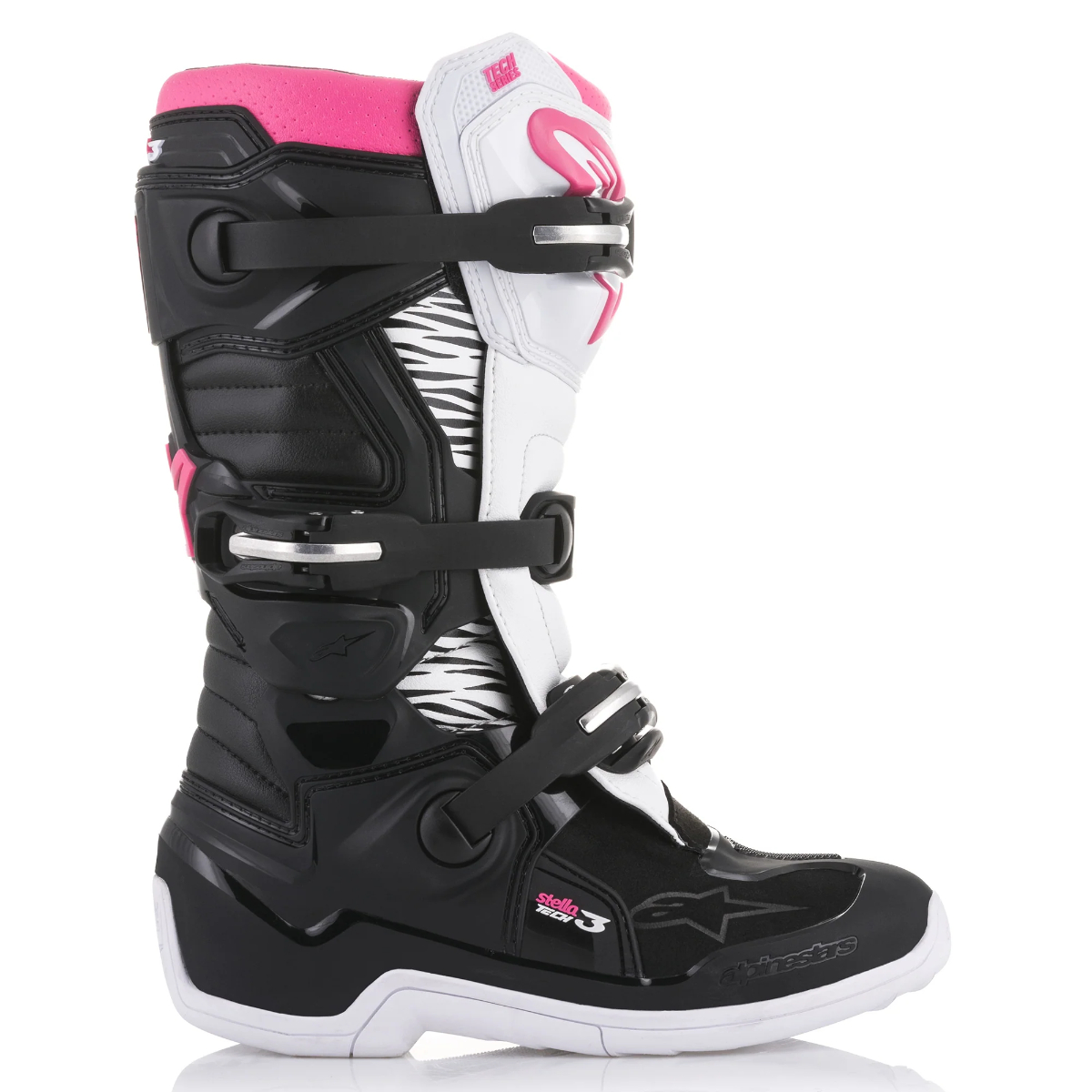 Botas Stella Tech 3 Negro/Rosado