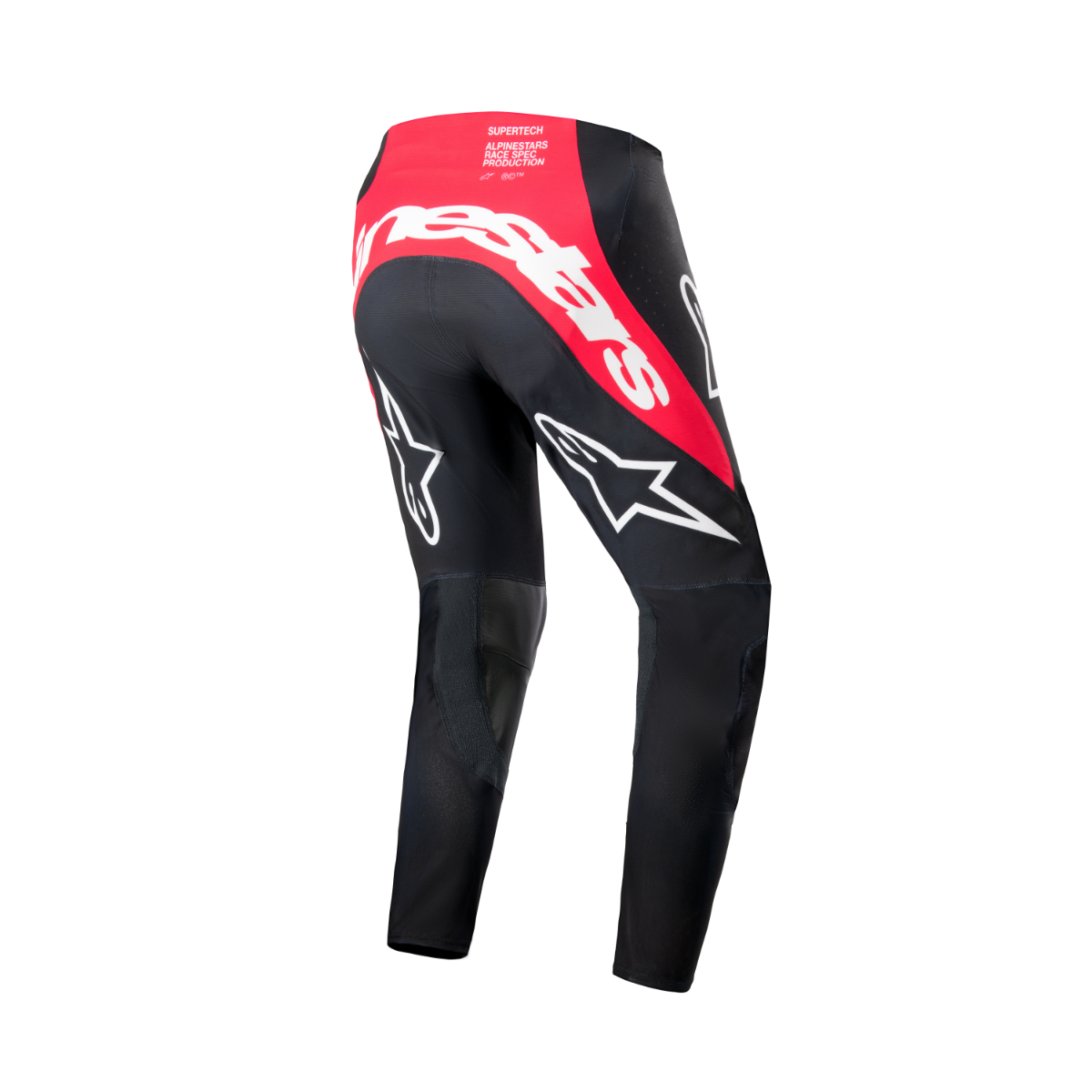 Pantalon Supertech Ward Negro/Rojo