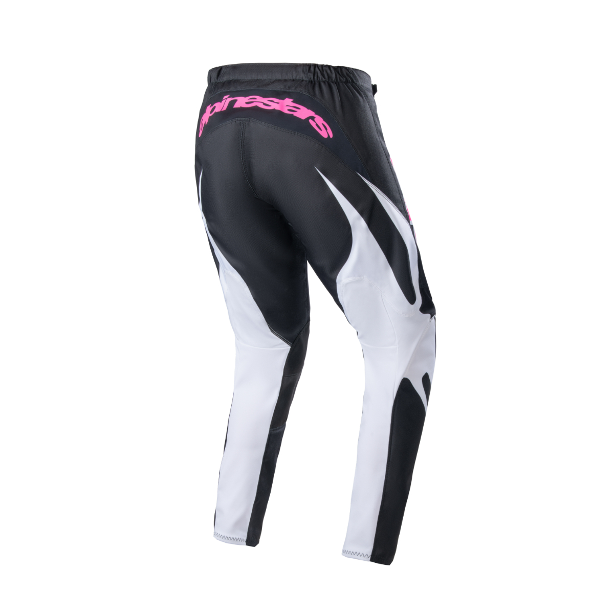 Pantalon Mujer Stella Fluid Negro/Rosado