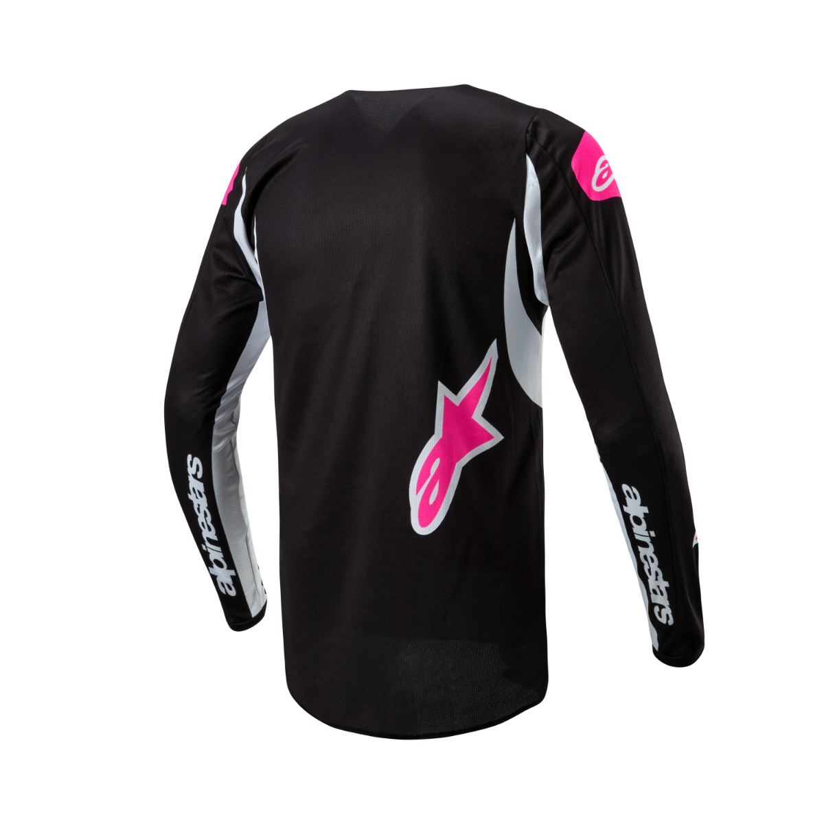 Jersey Mujer Stella Fluid Negro/Rosado