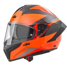 CASCO MATRYX NARANJA/NEGRO