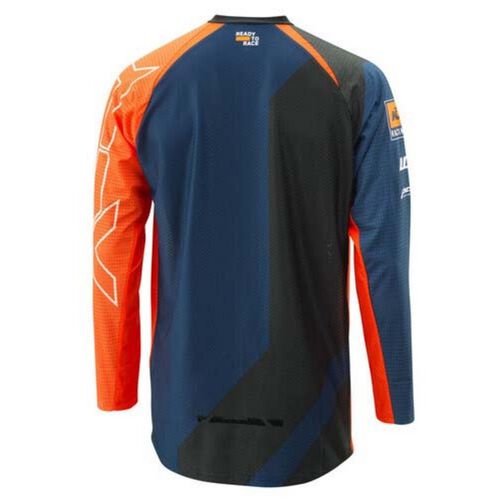 CAMISETA GRAVITY-FX REPLICA NARANJA/AZUL/NEGRO