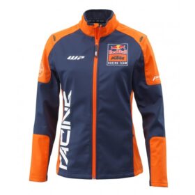 CASACA SOFTSHELL REPLICA TEAM MUJER NARANJA/AZUL