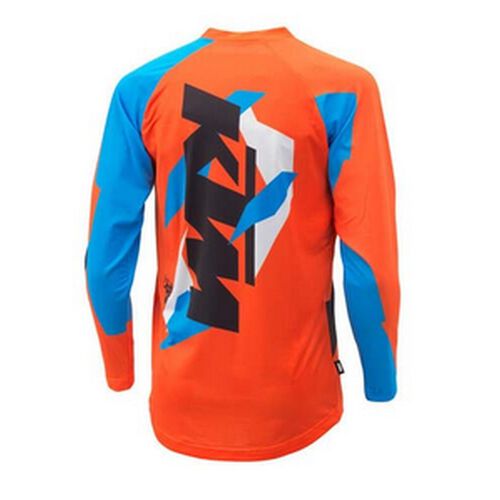 CAMISETA GRAVITY-FX NIÑO NARANJA/AZUL