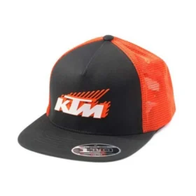 GORRO MX TRUCKER NEGRO/NARANJA