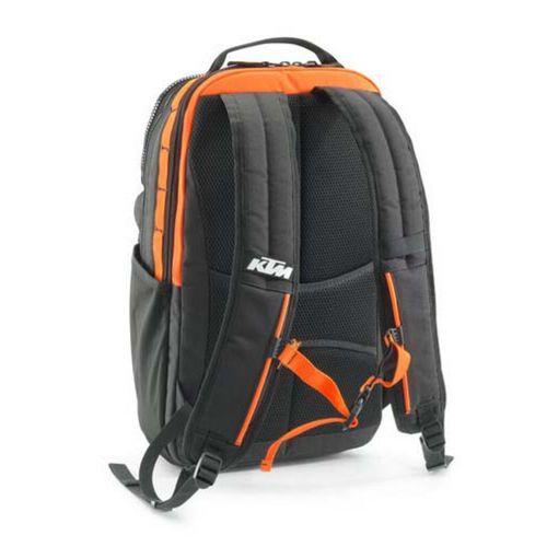 MOCHILA PURE COVERT NEGRO/NARANJA