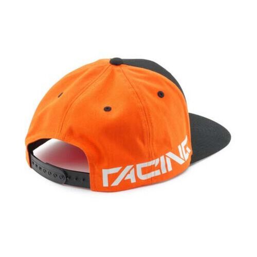 GORRO TEAM FLAT NEGRO/NARANJA