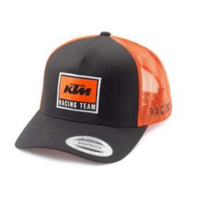 GORRO TEAM TRUCKER NEGRO/NARANJA