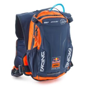 MOCHILA HIDRATACION REPLICA TEAM BAJA NARANJA/AZUL