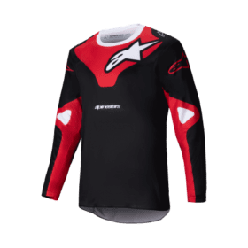 CAMISETA RACER VEIL NEGRO/ROJO