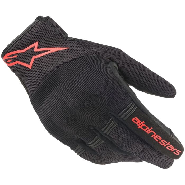 Guantes Alpinestars Copper Black / Red Fluo