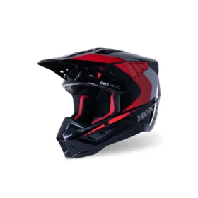 CASCO ALPINESTARS HONDA SM5 ECE2.6 NEGRO/ROJO