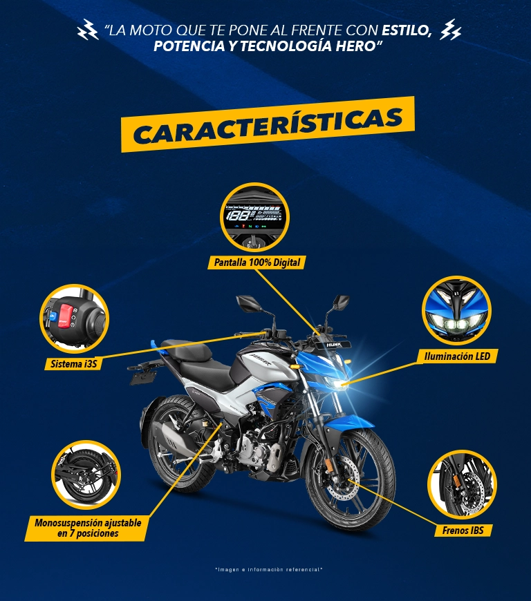 Hero Hunk 125R Mobile