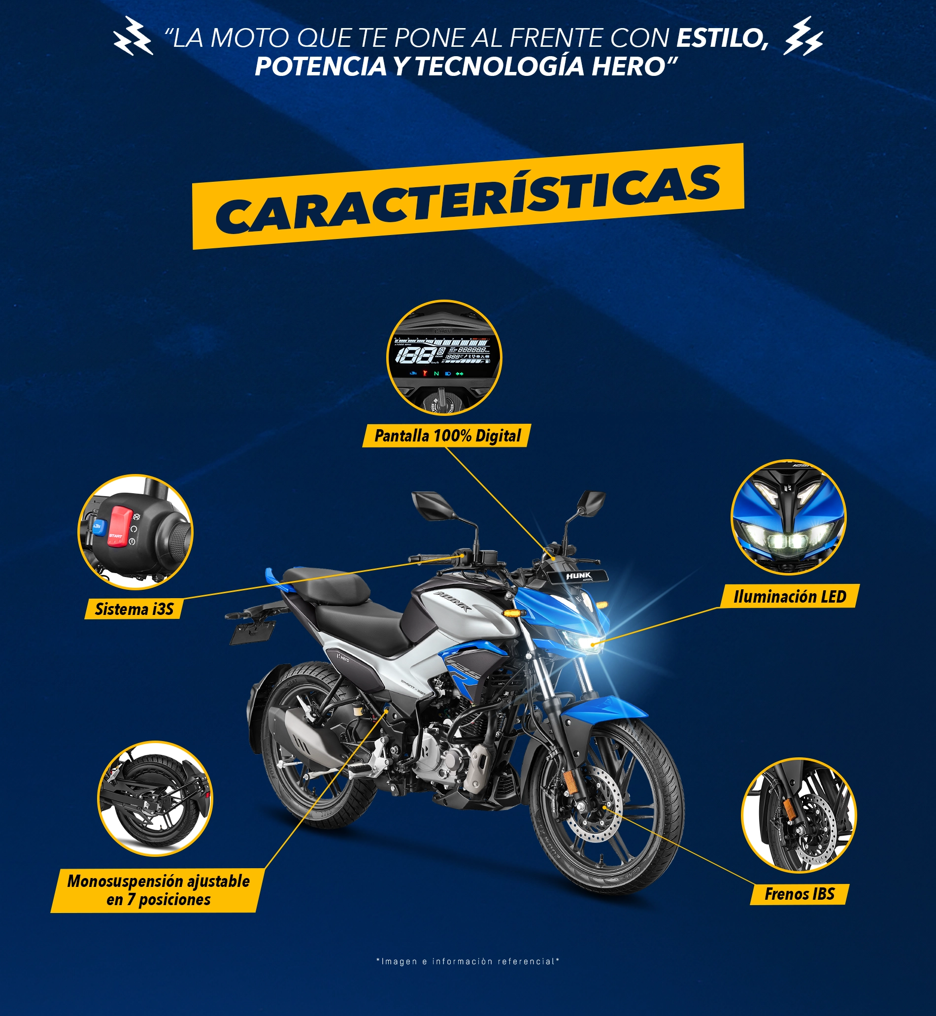 Hero Hunk 125R-2
