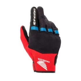GUANTES HONDA COPPER NEGRO/ROJO/AZUL