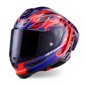 SUPERTECH R10 FLYTE HELMET ECE06/DOT/FIM - PURPLE RED GLOSSY