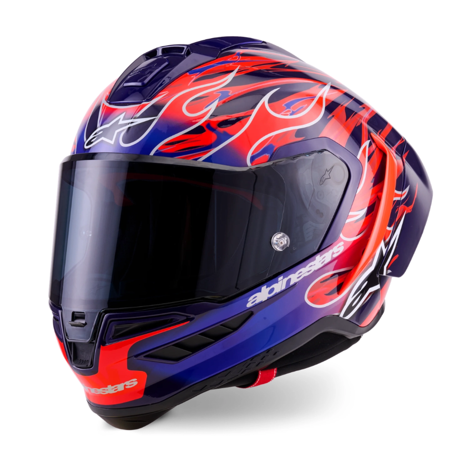 SUPERTECH R10 FLYTE HELMET ECE06/DOT/FIM – PURPLE RED GLOSSY