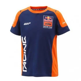 POLO KIDS REPLICA TEAM AZUL/NARANJA