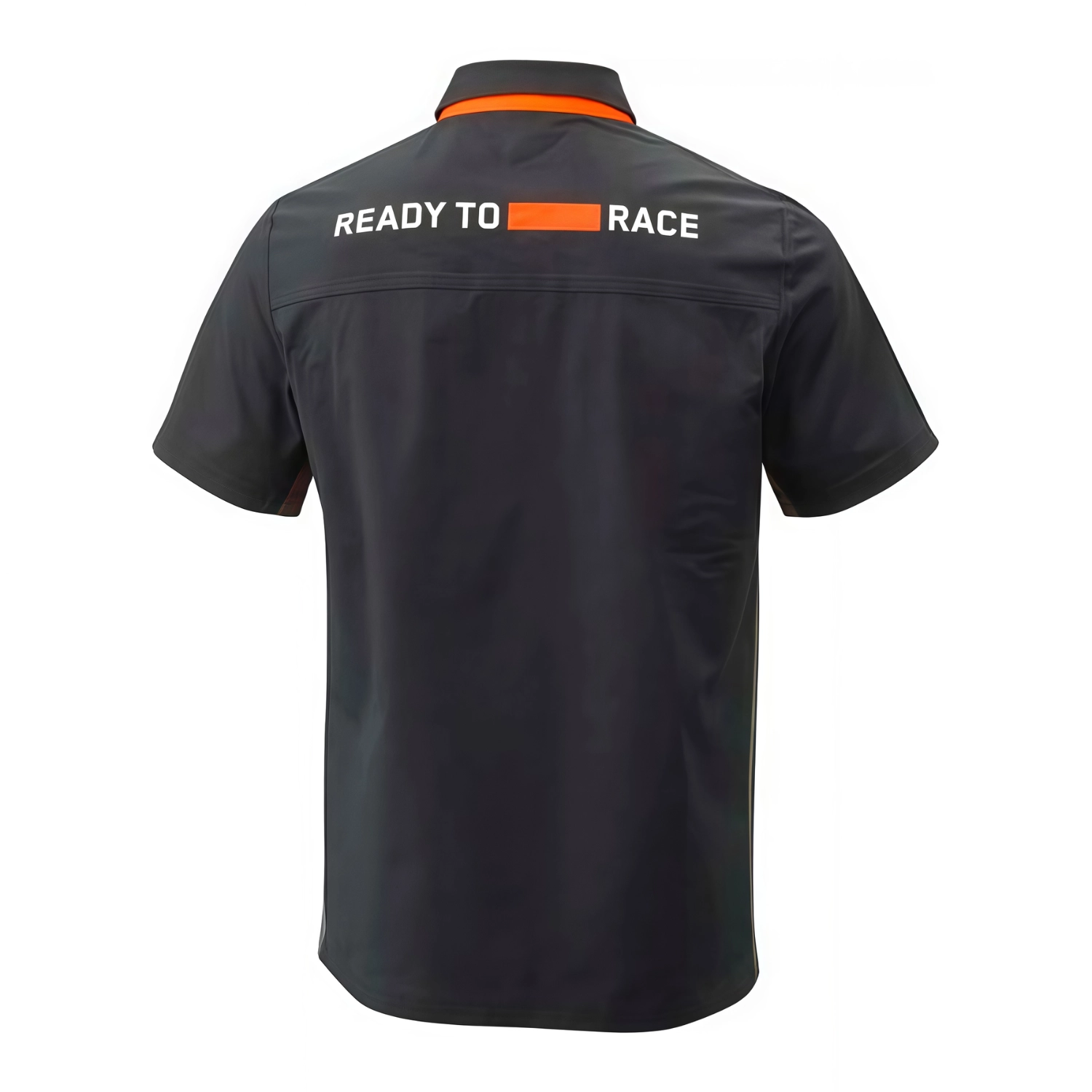 CAMISA MECÁNICO NEGRO/NARANJA