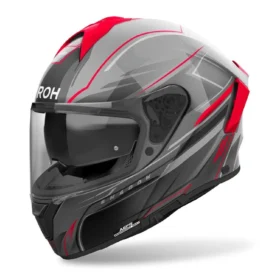 CASCO SPARK 2 SHADOW - ROJO/GRIS