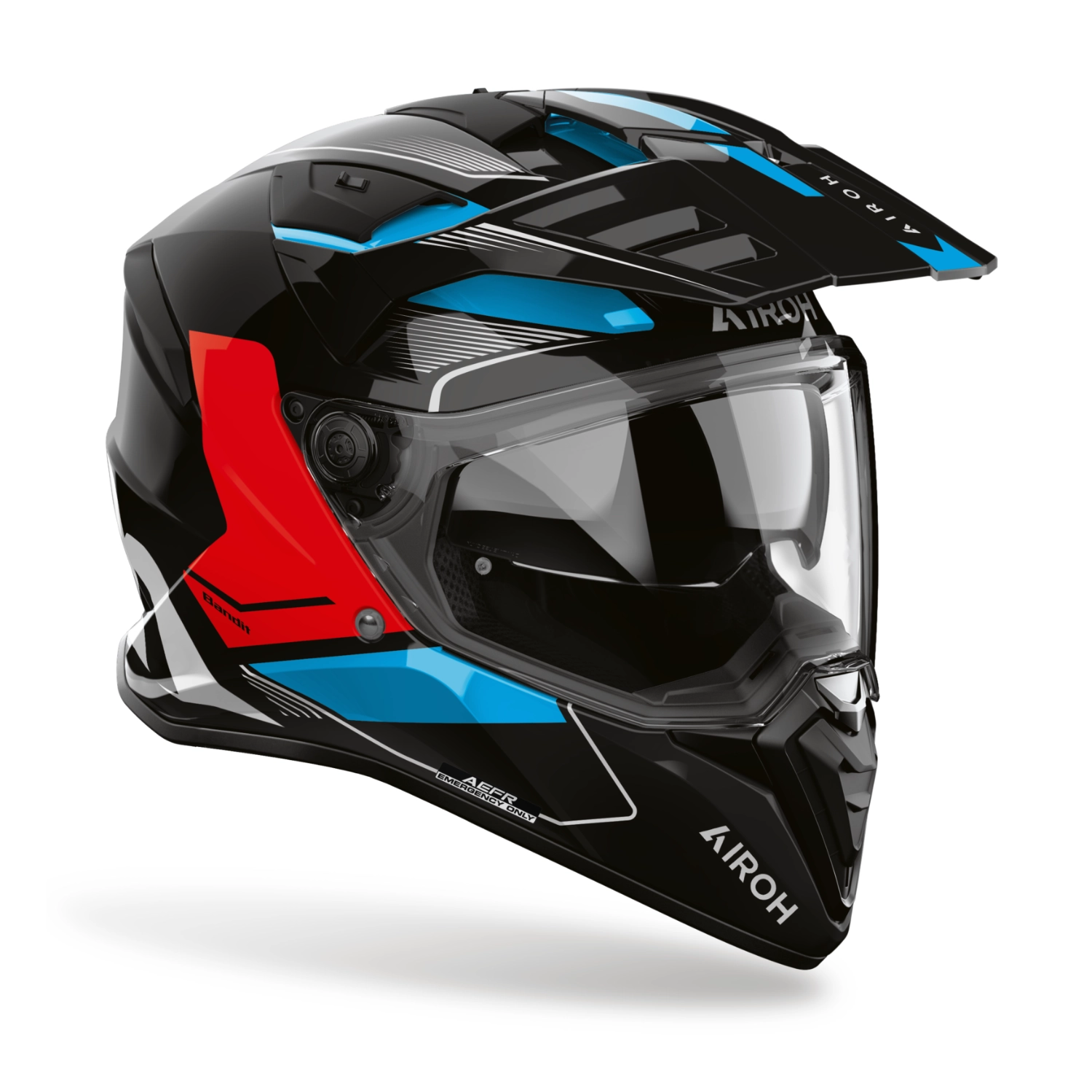CASCO BANDIT TUNE - NEGRO/AZUL/ROJO