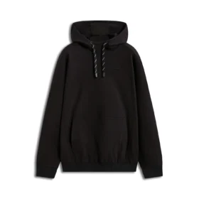POLERA C/CAPUCHA CAMINO TEXTURED - NEGRO