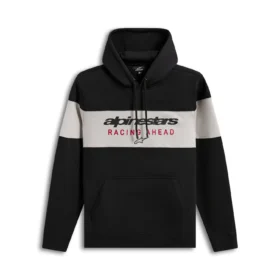 POLERA C/CAPUCHA CUBIC - NEGRO/CEMENTO
