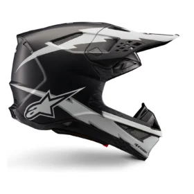 ALPINESTARS SUPERTECH S-M10 AMPRESS HELMET ECE 22.06 - BLACK WHITE MATT