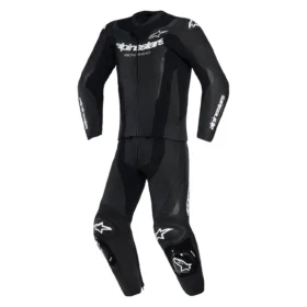 ALPINESTARS GP FORCE V2 LEATHER SUIT 2 PC - BLACK
