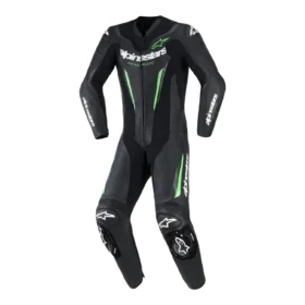 ALPINESTARS GP FORCE V2 LEATHER SUIT 1 PC - BLACK GREEN