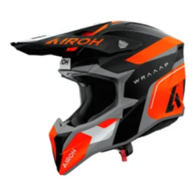 AIROH WRAAAP CONQUER ORANGE MATT